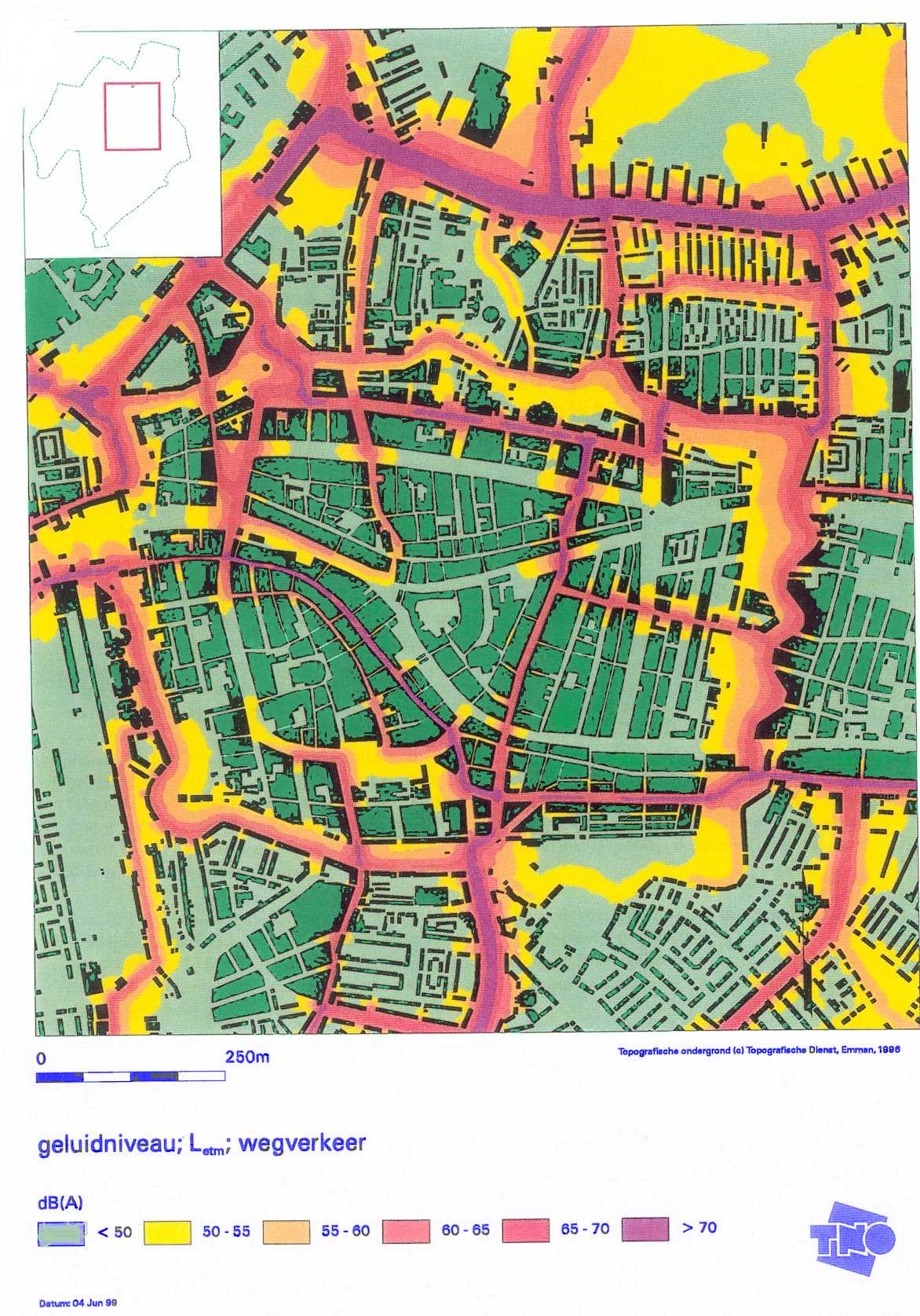Noise map Leiden